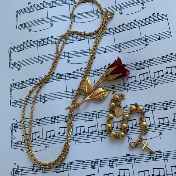 🌺🌺🌺 Vintage brooch, bracelet and necklace 🌺🌺🌺 - Picture 9 of 9